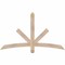 Ekena Millwork Alberta Smooth Timber Gable Bracket, Douglas Fir, 60"W x 35"H x 1 1/2"D x 3 1/2"F, 14/12 Pitch GBW060X35X0204ALB00SDF - alternate 1